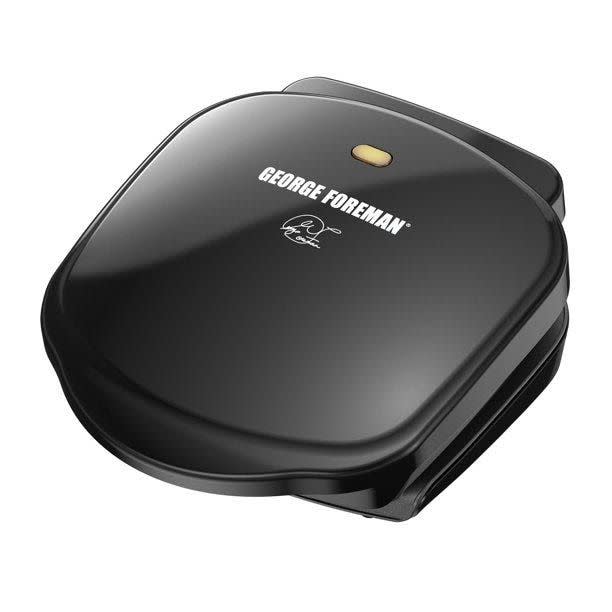 <p><strong>George Foreman</strong></p><p>walmart.com</p><p><strong>$31.98</strong></p><p><a href="https://go.redirectingat.com?id=74968X1596630&url=https%3A%2F%2Fwww.walmart.com%2Fip%2F907564682%3Fselected%3Dtrue&sref=https%3A%2F%2Fwww.countryliving.com%2Ffood-drinks%2Fg39918306%2Fbest-electric-grills%2F" rel="nofollow noopener" target="_blank" data-ylk="slk:Shop Now;elm:context_link;itc:0;sec:content-canvas" class="link ">Shop Now</a></p><p>Sometimes you just need a tabletop grill that can pop out a couple of burgers in a breeze, in which case the classic George Forman grill is what you'll want. Arguably the brand behind the electric tabletop grill's fame, the George Forman grill is basic but still gets the job done, which is why it's a continued best-seller. This electric grill is ideal for the person who needs to cook a small meal quickly. Will it get you the most delicious steak in the world? No, but it will get dinner on the table quickly and easily.</p><p><strong>Weight: </strong>2 lbs</p><p><strong>Dimensions: </strong>9.38 x 5.12 x 10.25 inches</p><p><strong>Total cooking area: </strong>36 sq. in.</p>