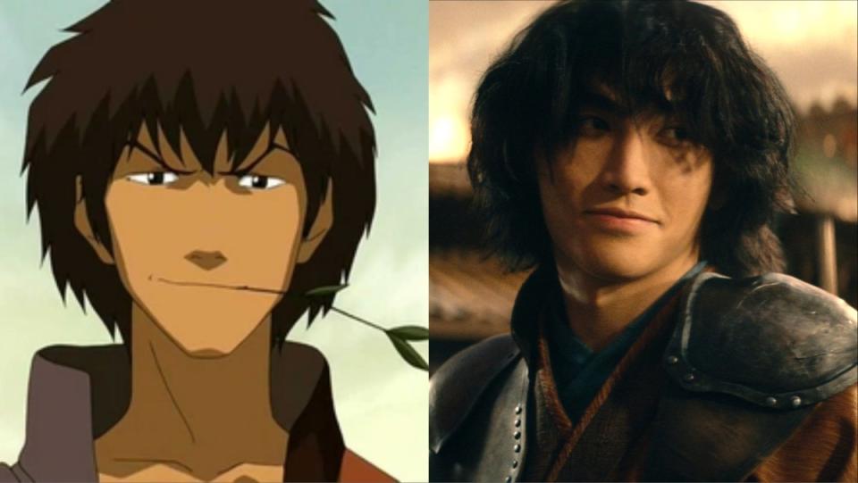 Avatar The Last Airbender main character in cartoon and Netflix live action Jet