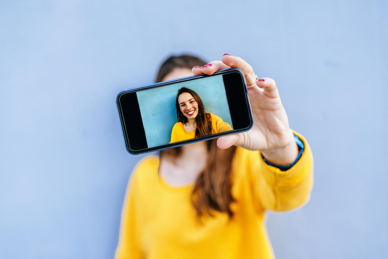 Be careful about sending selfies - hackers are on the prowl. (photo: Getty)