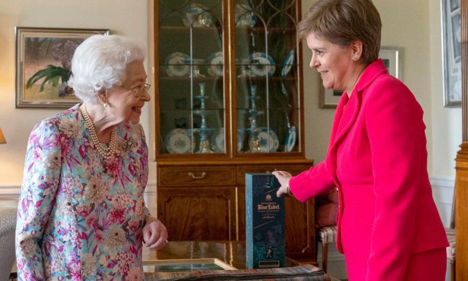 The Queen and Nicola Sturgeon