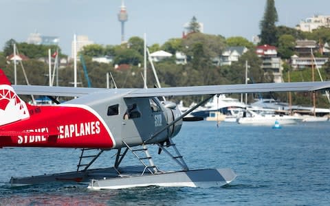 The de Havilland DHC-2 Beaver owned by Sydney Seaplanes that crashed into the Hawkesbury River, north of Sydney - Credit: https://www.seaplanes.com.au/aircraft