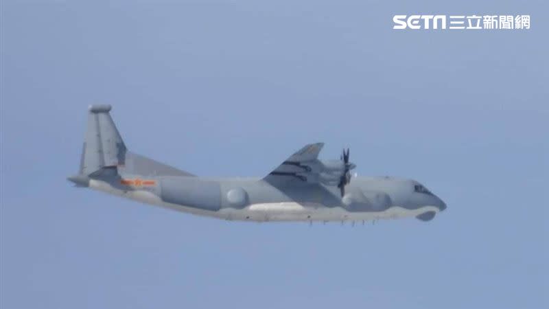 共軍運9通信對抗機（圖／國防部提供）