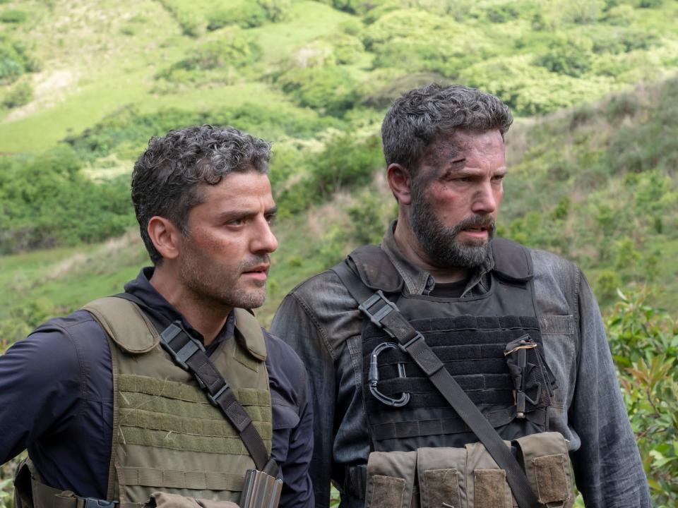 oscar isaac ben affleck triple frontier