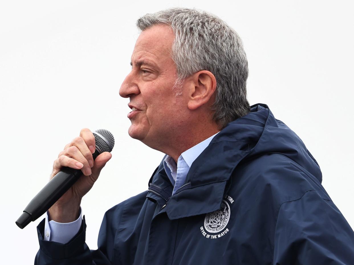 New York City Mayor Bill de Blasio