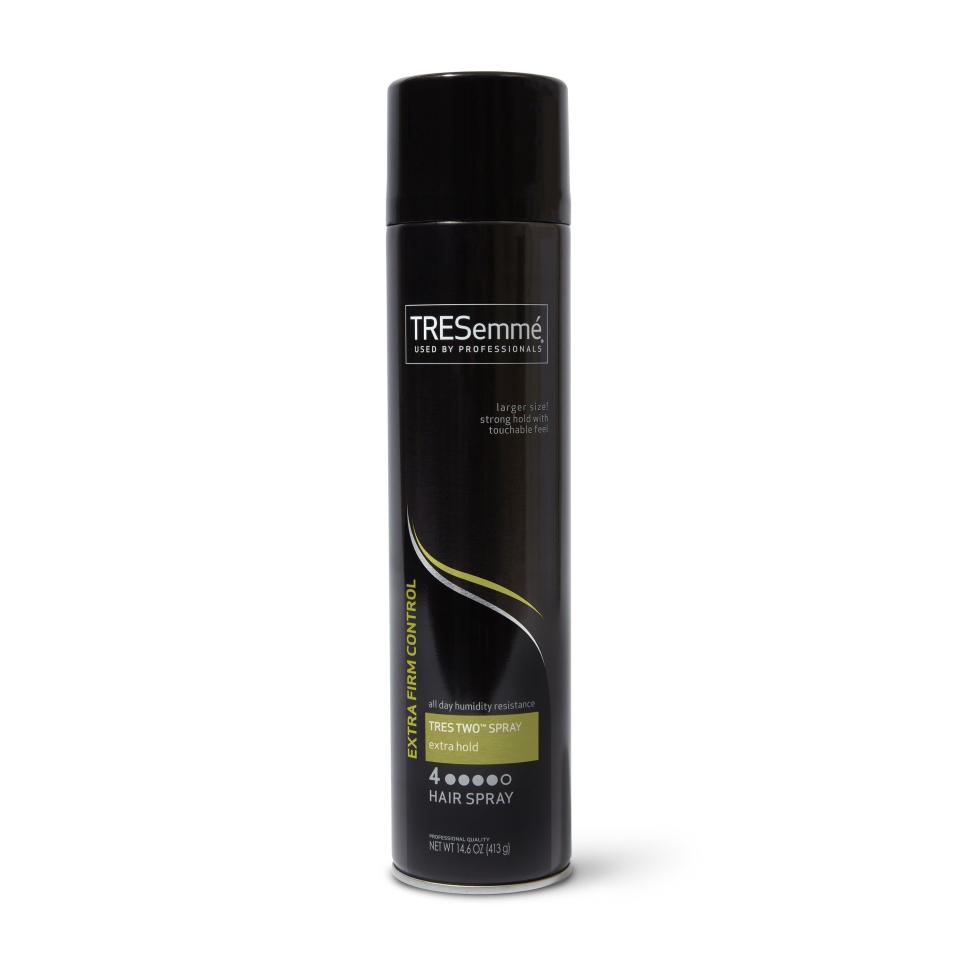 6) TRES Two Extra Hold Hair Spray