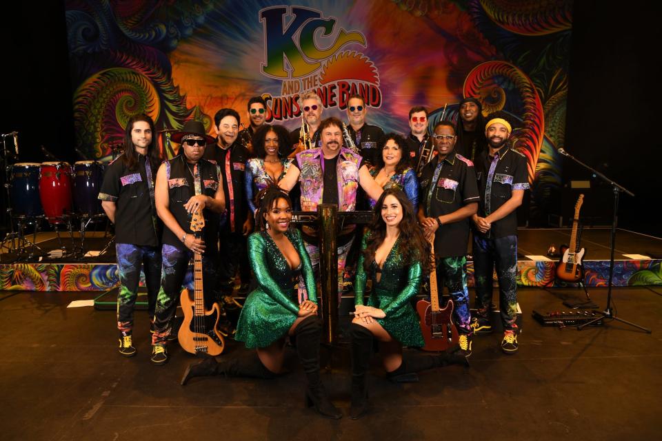 KC and the Sunshine Band, celebrating its 50th year, will play Tuscaloosa's Mercedes-Benz Amphitheater June 7, with opening acts Rose Royce and Dazz Band.