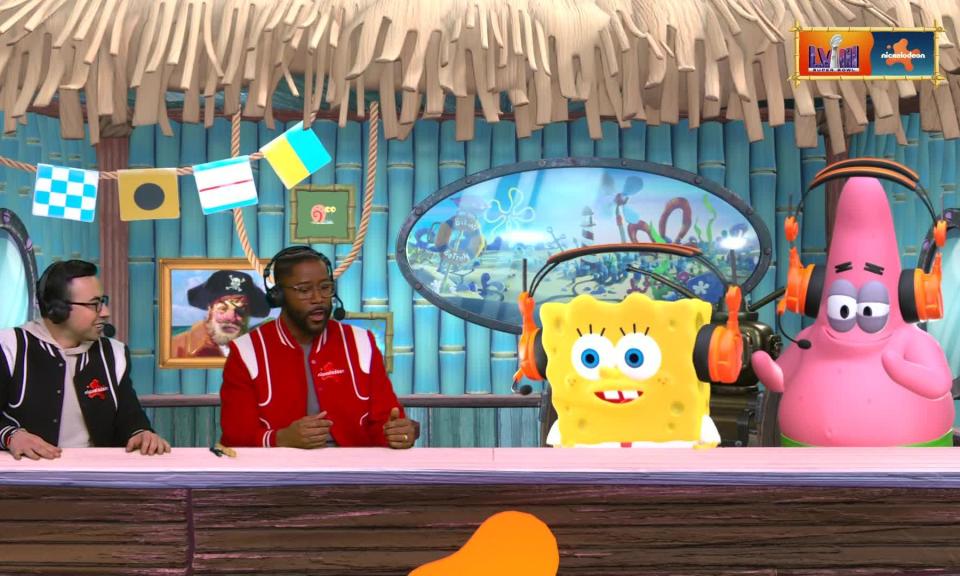 <span>Super Bowl LVIII Live from Bikini Bottom, the first kid-friendly alternate Super Bowl broadcast, aired on Nickelodeon on Sunday night.</span><span>Photograph: Nickelodeon</span>