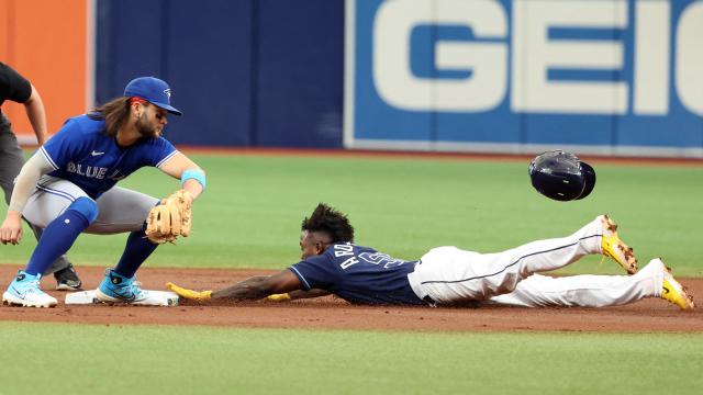 Jays' Springer might have to slow down for good of the team