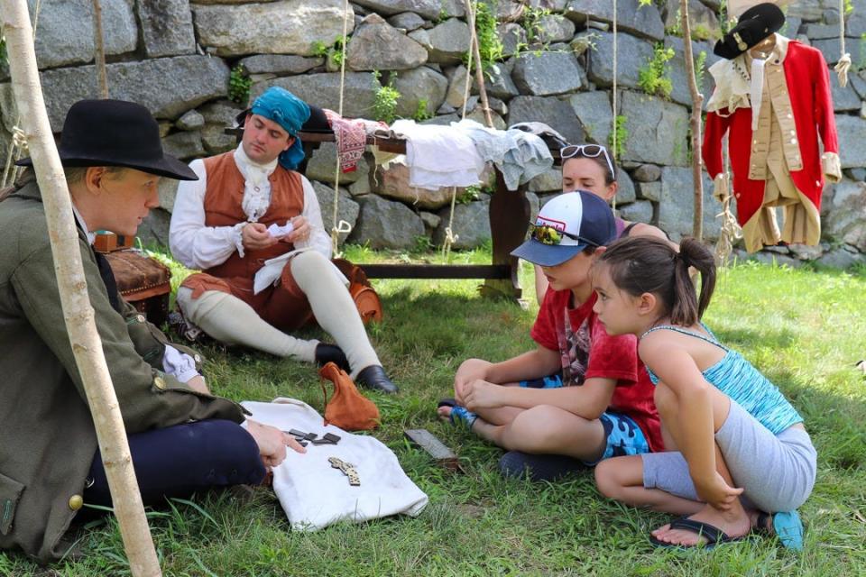 The museum grounds will be transformed into a traditional artisan village. Artisans will demonstrate everything from shoe making, basket weaving, coopering to tinsmithing, needlework and spinning (fiber arts).