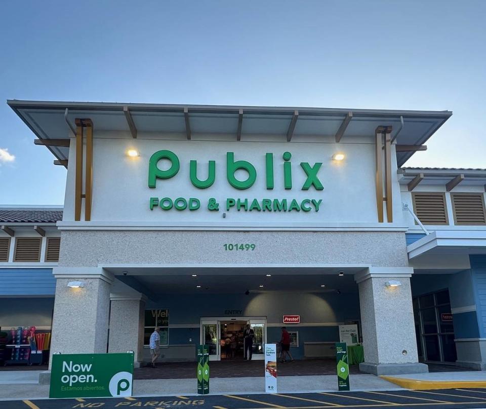 The new Tradewinds Plaza Publix at 101499 Overseas Hwy. opened on Feb. 15, 2024. The 64,080-square-foot location replaced an older, smaller Publix in that mall and moved into a space once occupied by a KMart.