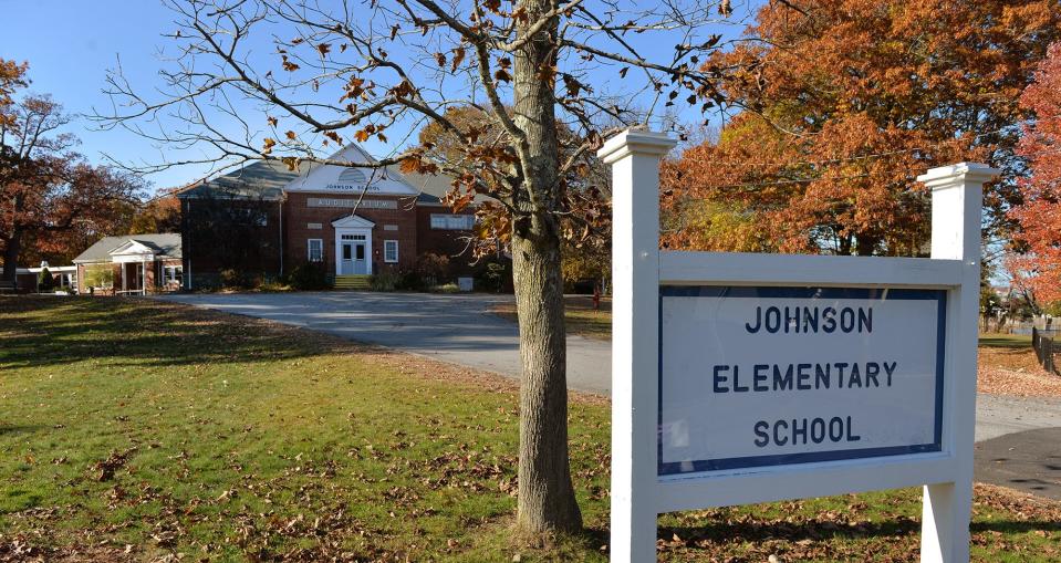 The Johnson Elementary School in Natick, Nov. 8, 2021.