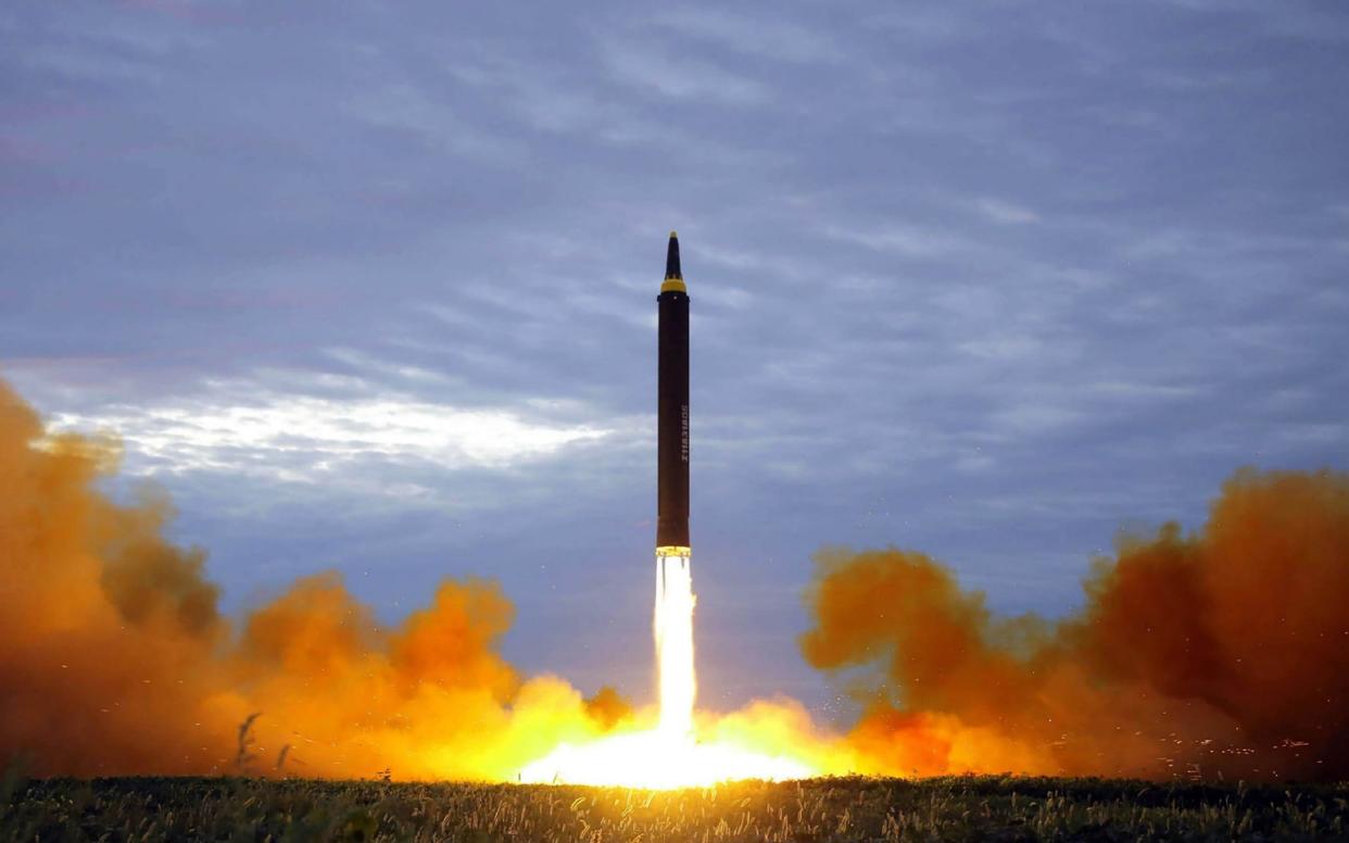 Britain and the US have been taken aback by the acceleration in North Korea's missile programme - AFP