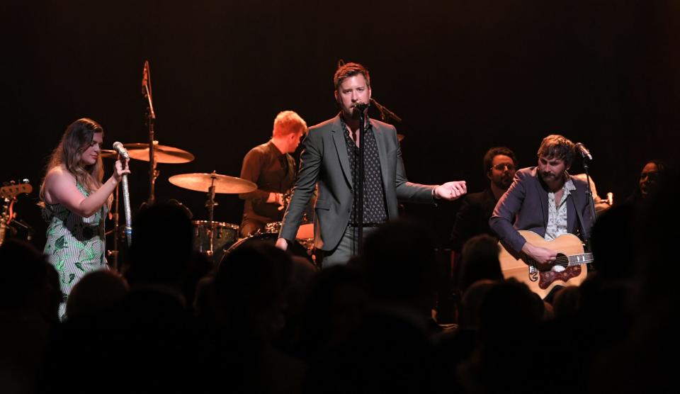 Lady Antebellum performs at the Swan Ball at the Cheekwood Mansion in Nashville, Tenn., Saturday, June 8, 2019.