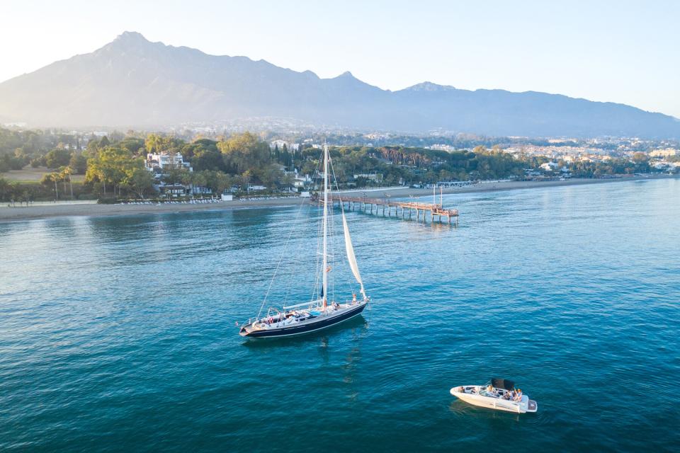 The 53 foot sailboat from Marbella Club Hotel, Golf Resort &amp; Spa, Spain