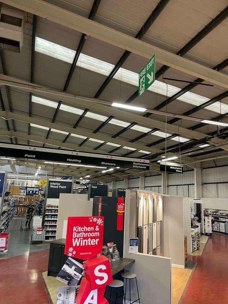 The Northern Echo: The inside of the Wickes store in Darlington