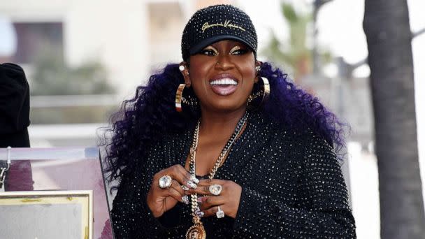PHOTO: FILE - US hip hop recording artist Missy Elliott smiles during the ceremony to honor her with the 2,708th star on the Hollywood Walk of Fame in Los Angeles, Nov. 8, 2021. (Robyn Beck/AFP via Getty Images, FILE)