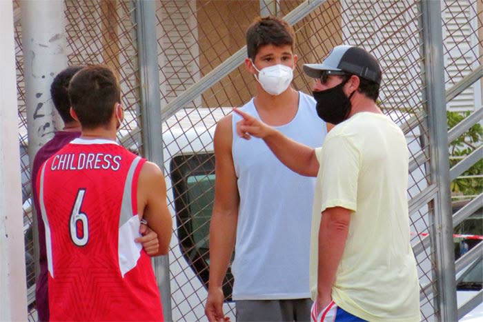 Adam Sandler causa sensación en Palma de Mallorca 