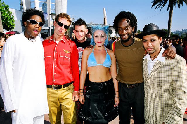 <p>Jeff Kravitz/FilmMagic</p> No Doubt at the 1998 MTV VMAs