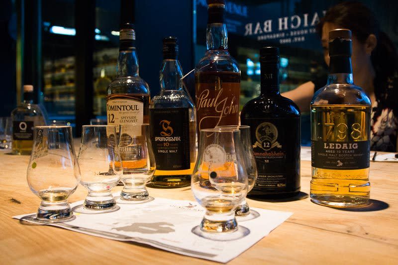 Quaich Bar Whisky Tasting