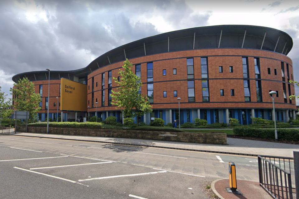 Police were called to Salford Royal Infirmary after an incident involving in which a member of staff was allegedly assaulted (Google Maps)