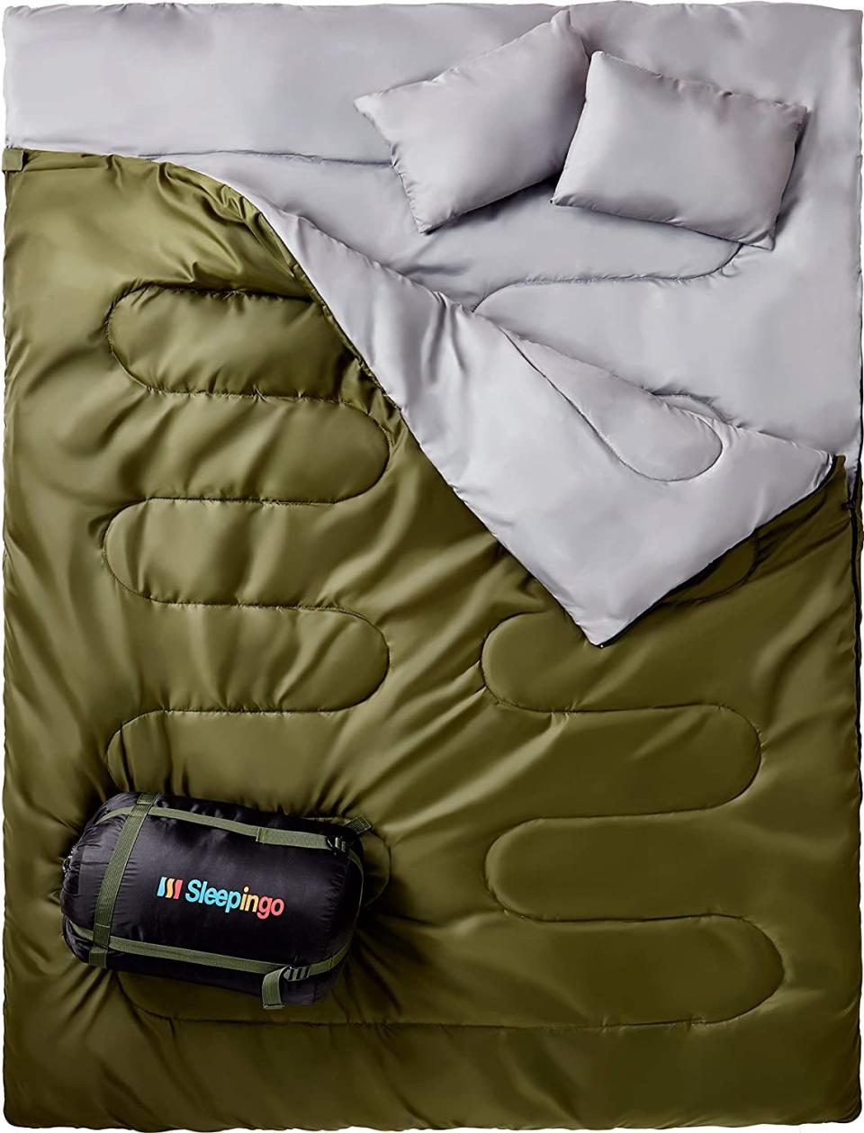 Sleepingo Double Sleeping Bag (Photo via Amazon)