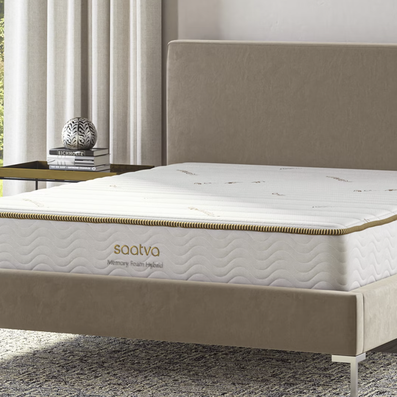 <p><a href="https://go.redirectingat.com?id=74968X1596630&url=https%3A%2F%2Fwww.saatva.com%2Fmattresses%2Fmemory-foam-hybrid%2F%3Fcoupon%3Dfrifvwdywrnmluog&sref=https%3A%2F%2F" rel="nofollow noopener" target="_blank" data-ylk="slk:Shop Now;elm:context_link;itc:0;sec:content-canvas" class="link ">Shop Now</a></p><p>Memory Foam Hybrid Mattress</p><p>saatva.com</p><p>$1436.00</p><span class="copyright">Saatva</span>