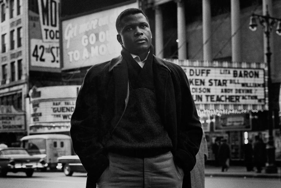 The Apple TV+ documentary "Sidney" chronicles the life and career of Sidney Poitier, told mainly through the Oscar winner's own words.