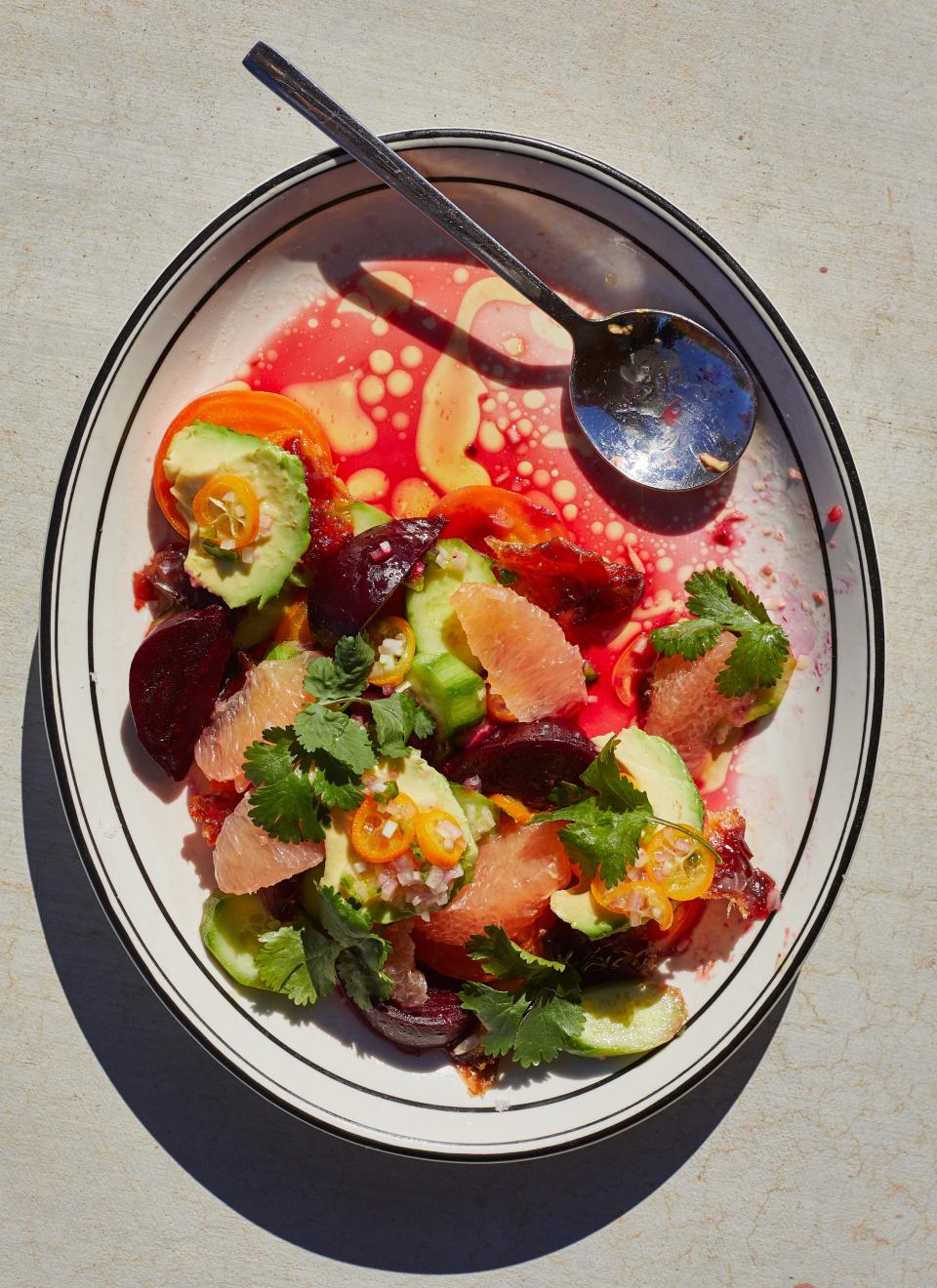 A citrus salad with the perfect balance of, yes, salt, fat, acid, and heat.