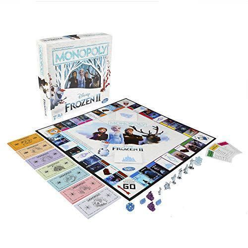 <p><strong>Monopoly</strong></p><p>amazon.com</p><p><strong>$15.81</strong></p><p><a href="https://www.amazon.com/dp/B07MTYQMFQ?tag=syn-yahoo-20&ascsubtag=%5Bartid%7C10050.g.27410985%5Bsrc%7Cyahoo-us" rel="nofollow noopener" target="_blank" data-ylk="slk:Shop Now;elm:context_link;itc:0;sec:content-canvas" class="link ">Shop Now</a></p><p>If your kids love the <em>Frozen</em> franchise, they'll love playing this themed version of Monopoly, which twists and turns straight through Arendelle (and beyond)! The scenes, tokens, and board are all inspired by the popular movies.</p>