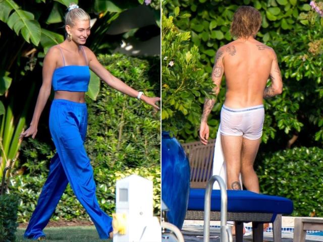 Tighty Whities! Justin Bieber Walks Around in Underwear During