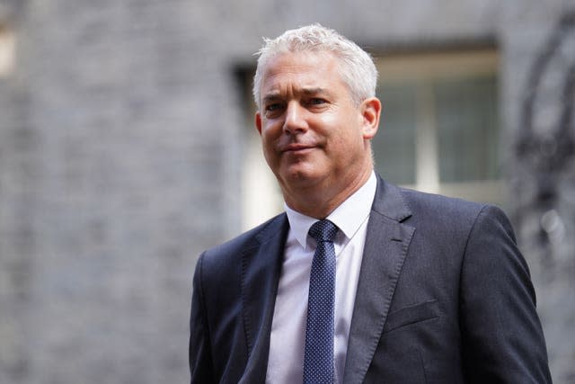 Health Secretary Steve Barclay