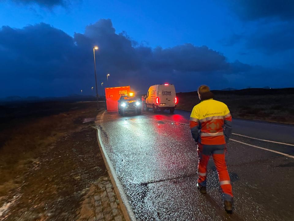 Only 18-wheeler lorries were allowed through (Barney Davis)