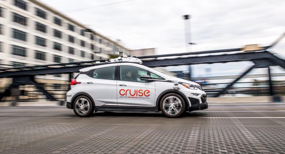 General Motors and Honda have announced a partnership to develop an autonomous vehicle for Cruise. Cruise Automation Generation 2 Bolt EV AV self-driving technology on the streets of San Francisco in November 2017.