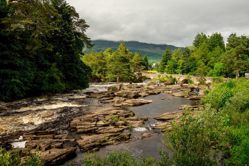 <p>Famous for its salmon fishing and breathtaking views, this beautiful town in Scotland is as peaceful as can be. </p>