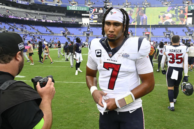 Houston Texans quarterback C.J. Stroud named NFL rookie of month