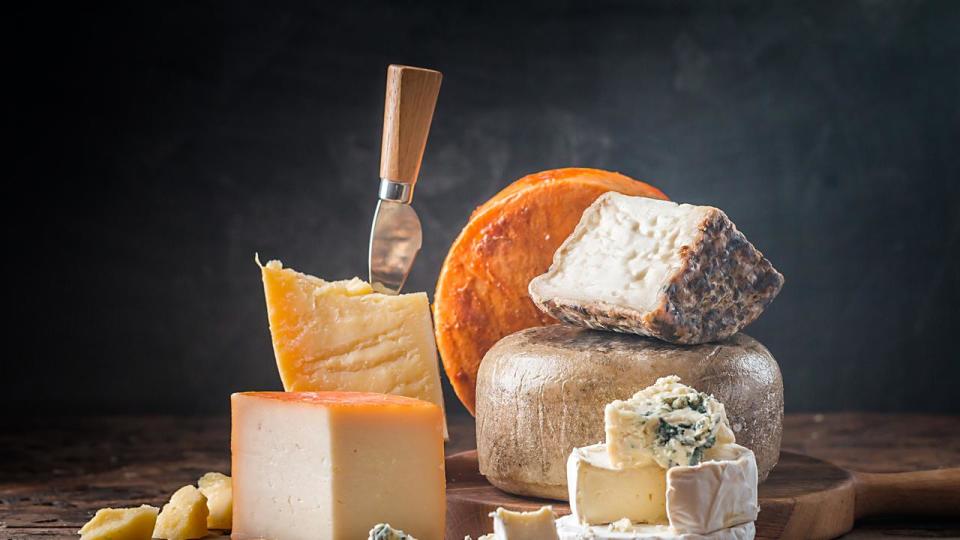 various types of cheese