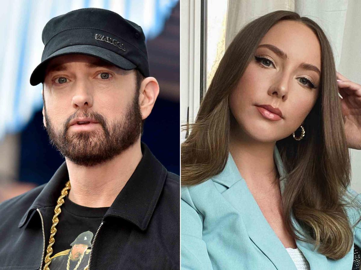 Eminem makes rare appearance with kids Hailie Jade, Stevie