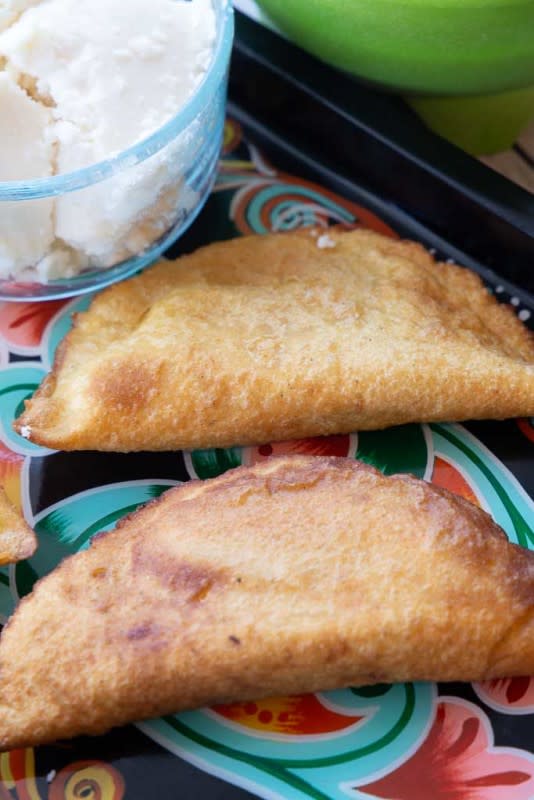 <p>Pura Vida Moms</p><p> Gluten-free corn dough filled with refried black beans and mozzarella cheese and fried in a half-circle.</p><p><strong>Get the recipe:</strong> <a href="https://www.puravidamoms.com/costa-rican-bean-and-cheese-empanadas/" rel="nofollow noopener" target="_blank" data-ylk="slk:Bean and Cheese Empanadas;elm:context_link;itc:0;sec:content-canvas" class="link ">Bean and Cheese Empanadas</a></p>