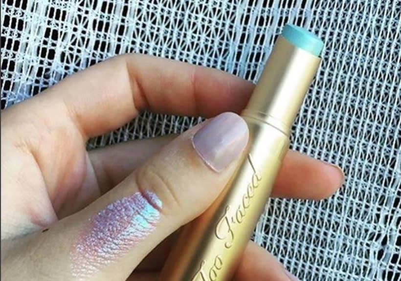 Too Faced has a lipstick called UNICORN TEARS and it’s magically beautiful