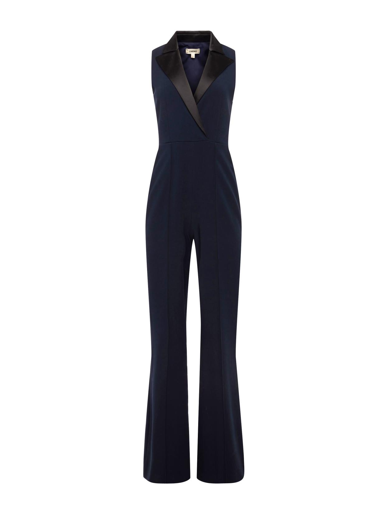 <p><a href="https://go.redirectingat.com?id=74968X1596630&url=https%3A%2F%2Flagence.com%2Fproducts%2Fjemma-jumpsuit-midnight-black%3Fvariant%3D39903739445351%26gclid%3DCj0KCQjwr82iBhCuARIsAO0EAZxK-9Ac2dl-sG_r2IJ7ojvX-VQ6FTYOhwkWggp63-Z6eb2HOpK3LxEaAlvxEALw_wcB%26gclsrc%3Daw.ds&sref=https%3A%2F%2Fwww.harpersbazaar.com%2Fwedding%2Fbridal-fashion%2Fg32496527%2Fwedding-guest-jumpsuits%2F" rel="nofollow noopener" target="_blank" data-ylk="slk:Shop Now;elm:context_link;itc:0;sec:content-canvas" class="link rapid-noclick-resp">Shop Now</a></p><p>Jemma Jumpsuit</p><p>$477.00</p><p>lagence.com</p>