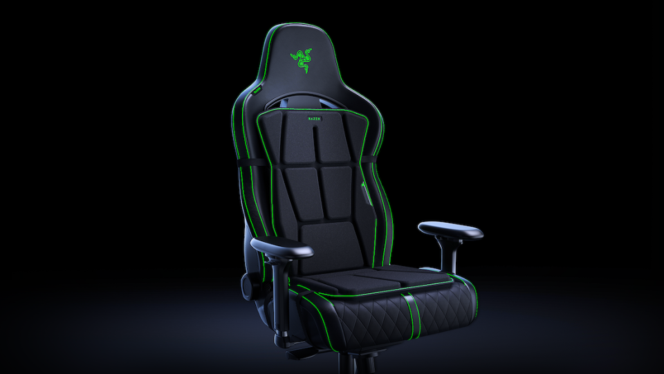 Razer is bringing the world's first HD haptics gaming cushion to CES 2024
