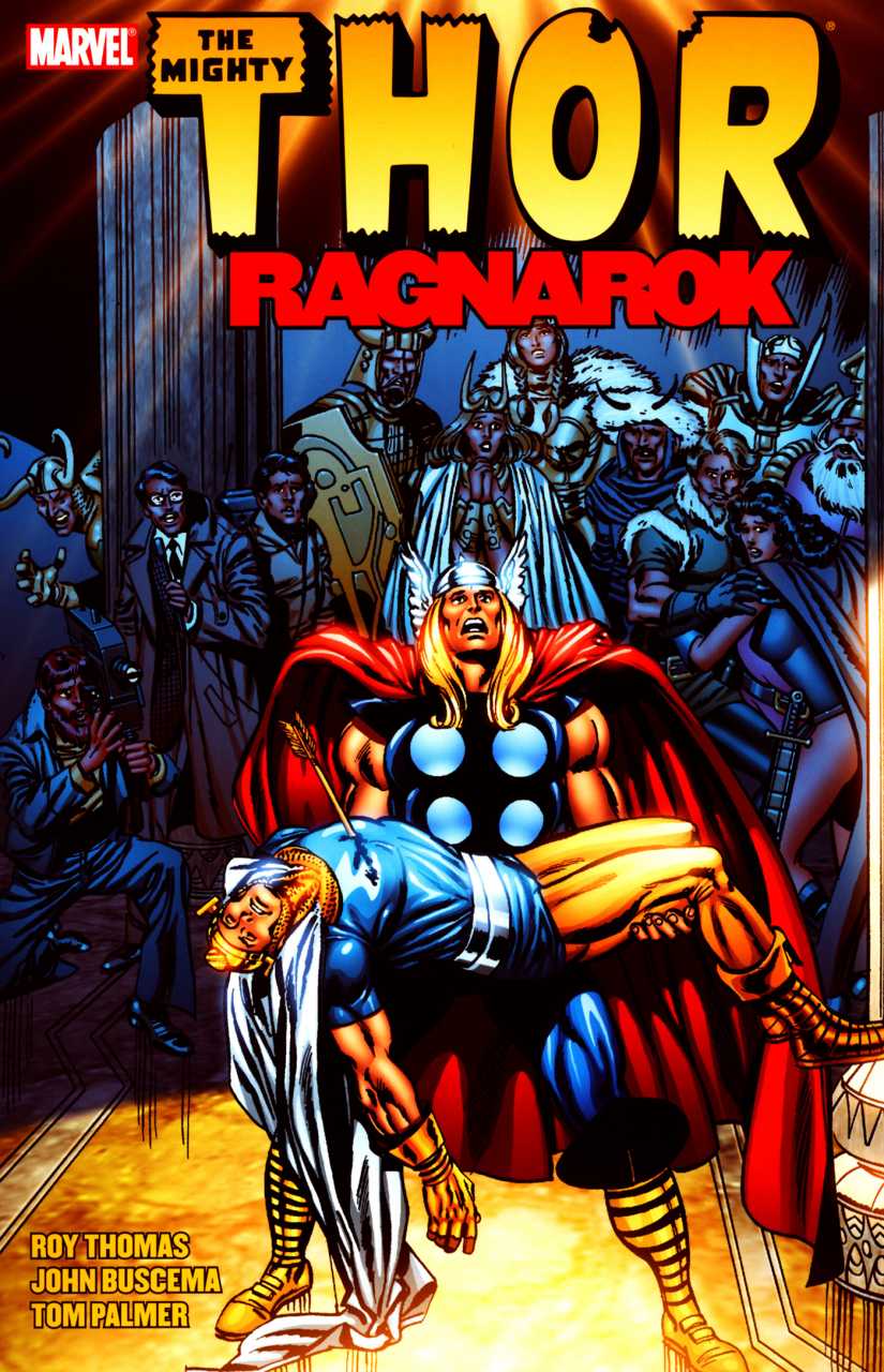 The cover of the Roy Thomas-penned “Raganok” arc in <i>The Mighty Thor.</i> (Image: Marvel Comics)