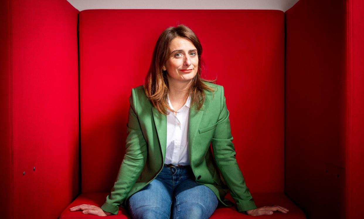 <span>Marine Tondelier, the leader of France’s Green party, said the election result was ‘a warning’.</span><span>Photograph: Ed Alcock/MYOP/The Guardian</span>