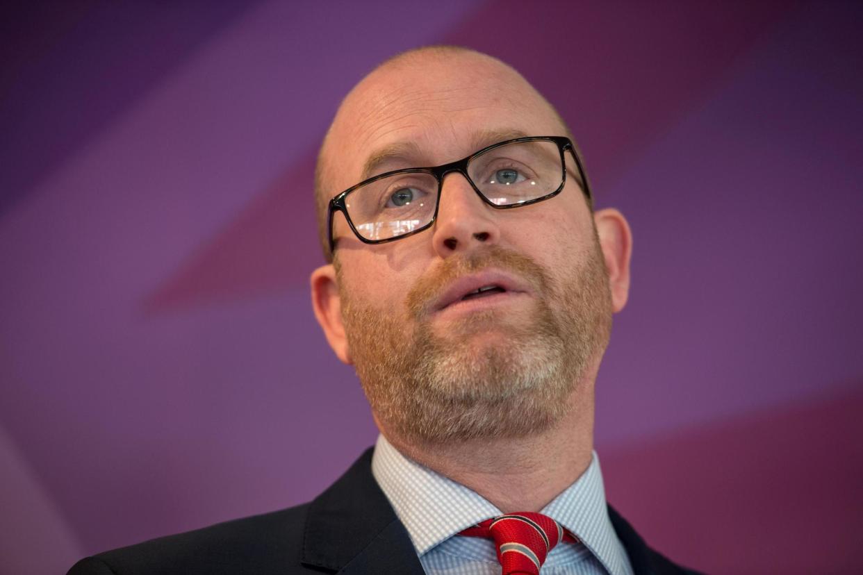 Ukip party leader Paul Nuttall has said he would hold a referendum on the return of the death penalty: AFP/Getty Images