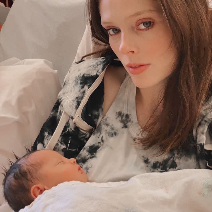 Coco Rocha was all smiles welcoming her third child on Nov. 25, 2020. “My husband @jamesedwardconran and I are so thankful to have had a safe delivery and to finally bring baby @ileyconran home to her big sister @ioniconran and big brother @iverconran,” Rocha captioned a snap of herself in her hospital bed with baby Iley. “It was love at first sight for everyone and we’re all so excited to bunker down and cuddle up as a family this winter [heart emoji] iley ryn [heart emoji].” Rocha and her husband James Conran are also parents to daughter Ioni and brother Iver.