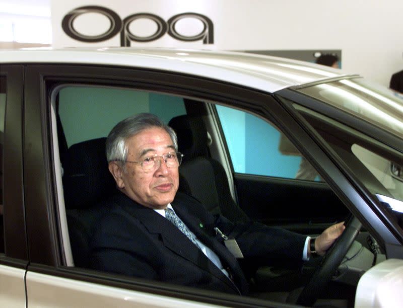 FILE PHOTO: Shoichiro Toyoda, son of Toyota founder, dies aged 97