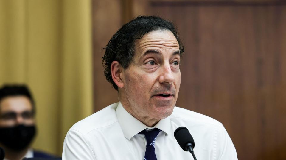 Mandatory Credit: Photo by Shutterstock (10726964bp)United States Representative Jamie Raskin (Democrat of Maryland), speaks during an Antitrust, Commercial and Administrative Law Subcommittee hearing, on Capitol Hill, in Washington,, on "Online platforms and market power.