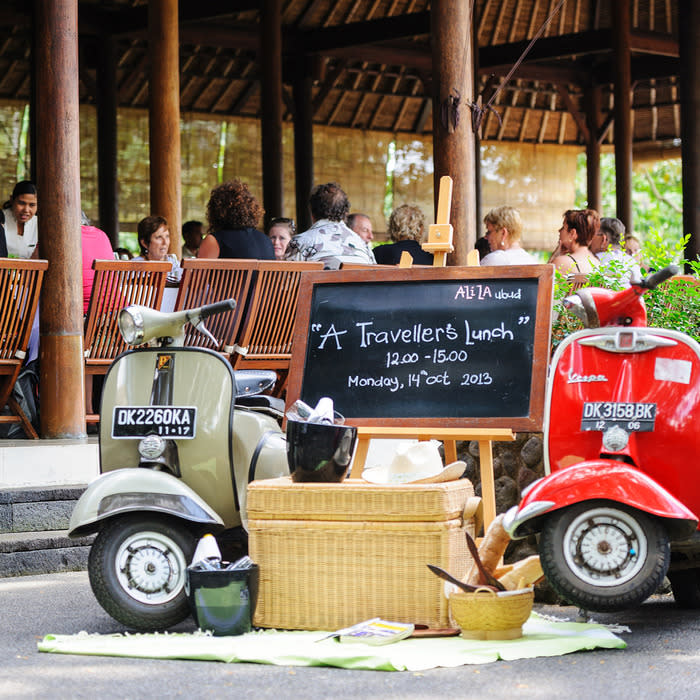 A traveler's lunch: The Bali Emerging Writers Festival is set to gather a number of young talents from around the world for its fifth installment on April 24-26.