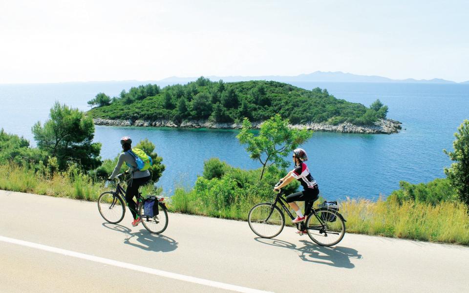 cycling southern dalmatia