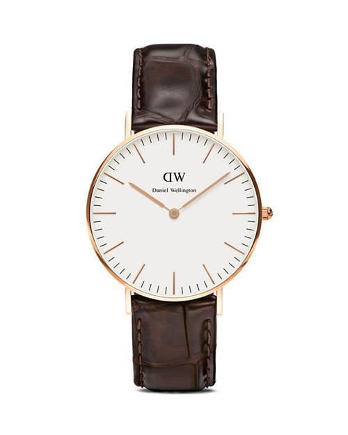 Best Gift for the Polished Dresser: Daniel Wellington Classic York Watch